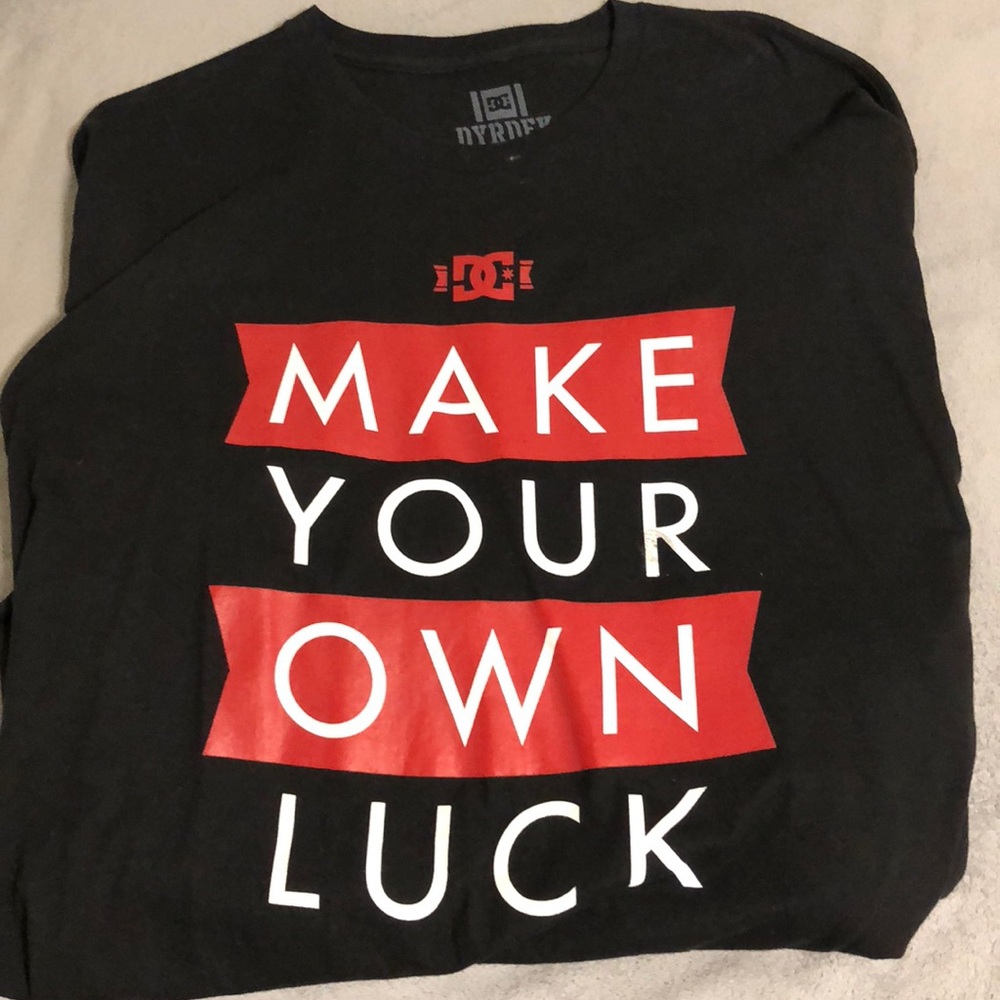 Black DC shirt